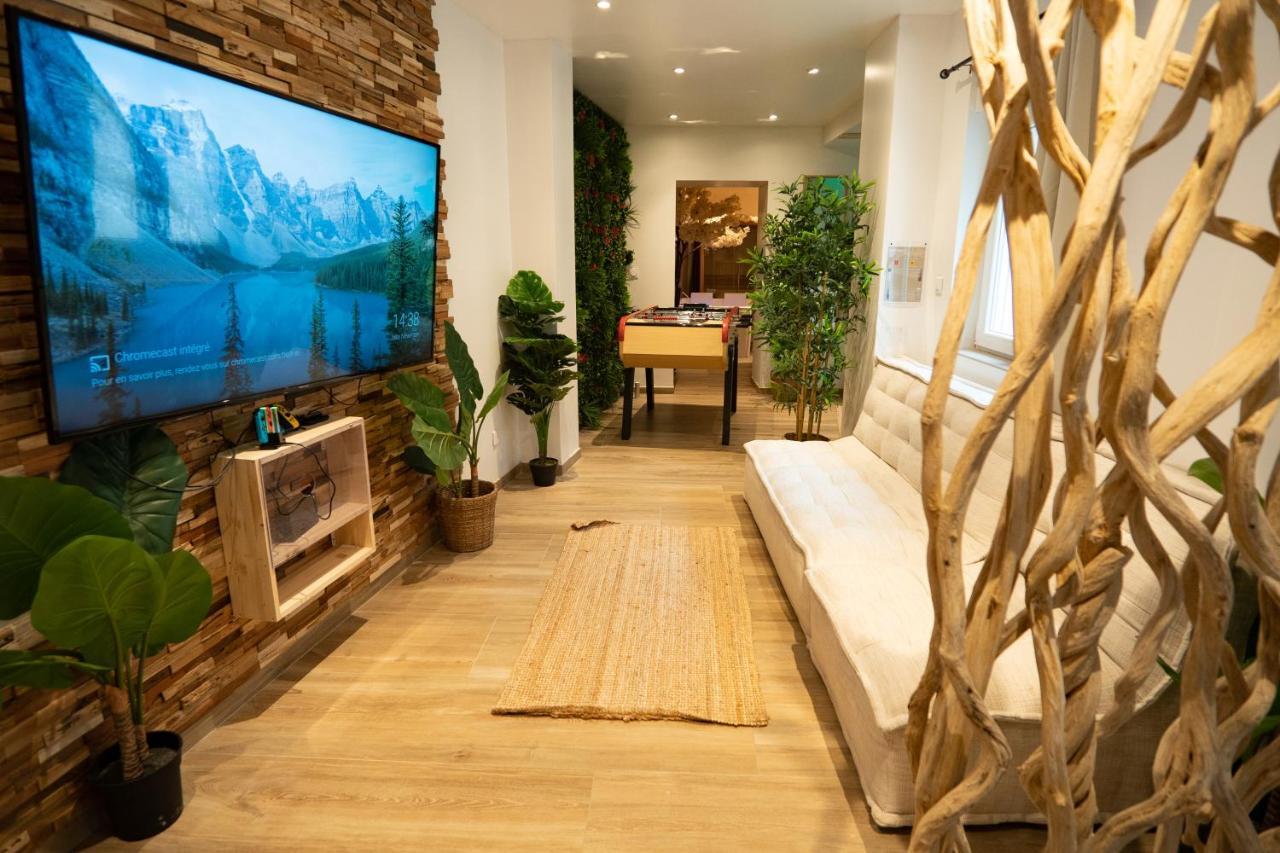 Capsule Thailande I Sauna I Balneo I Console I Jeux En Bois I Cinema I Cour Interieure Trith-Saint-Leger Buitenkant foto